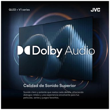 TELEVISOR JVC 43 QLED GOOGLE TV SMART TV - 4