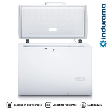 CONGELADORA INDURAMA DEFROST 292L CI-300 BLANCO - 2