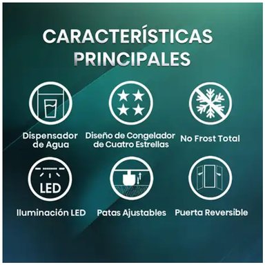 REFRIGERADORA HISENSE 324 LITROS TOP FREEZER NO FROST RT3N320NMC - 5