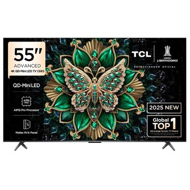 TELEVISOR TCL 55' QD MINILED 4K 55C6KS GOOGLE TV - 1
