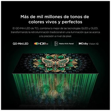 TELEVISOR TCL 55' QD MINILED 4K 55C6KS GOOGLE TV - 7