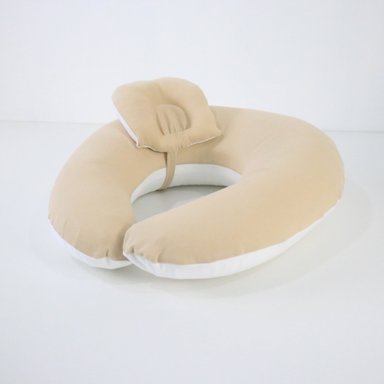 COJÍN DE LACTANCIA ACOLCHONADITOS BEIGE