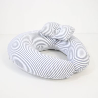 COJÍN DE LACTANCIA ACOLCHONADITOS GRIS PLOMA