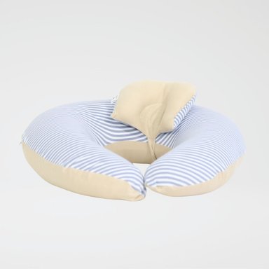 COJÍN DE LACTANCIA ACOLCHONADITOS ALGODÓN BEIGE