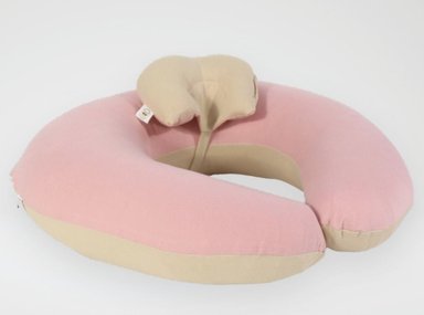 COJÍN DE LACTANCIA ACOLCHONADITOS 65X65CM ALGODÓN PALO ROSA