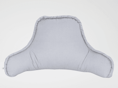 COJIN ACOLCHONADITOS 45X70CM GRIS ANATOMICO RESPALDAR GRANDE