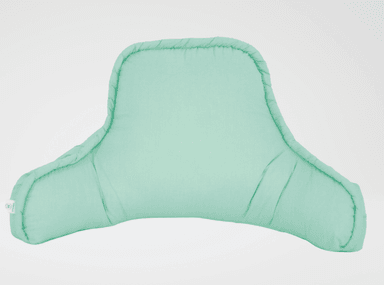 COJIN ACOLCHONADITOS VERDE AGUA ANATOMICO RESPALDAR GRANDE