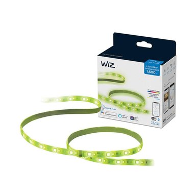 LAMPARA WIZ VERDE TIRA LED INTELIGENTE RGB 2 METROS