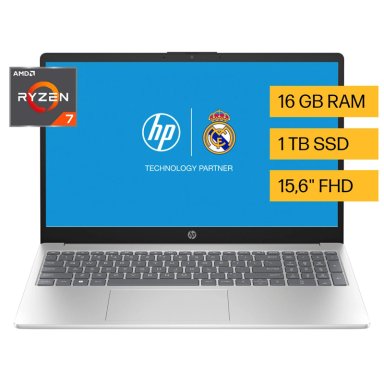 LAPTOP HP 15-FC0276LA AMD RYZEN 7-7730U 16GB RAM 1TB SSD W11