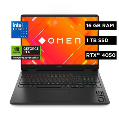 LAPTOP HP OMEN 16-AM0015LA INTEL CORE I7 16GB 1TB RTX4050