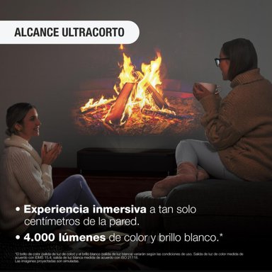 PROYECTOR EPSON 4K LS800 ANDROID TV ALCANCE CORTO NEGRO - 3