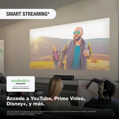 PROYECTOR EPSON 4K LS800 ANDROID TV ALCANCE CORTO NEGRO - 5