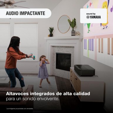PROYECTOR EPSON 4K LS800 ANDROID TV ALCANCE CORTO NEGRO - 6