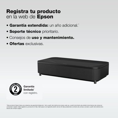 PROYECTOR EPSON 4K LS800 ANDROID TV ALCANCE CORTO NEGRO - 7