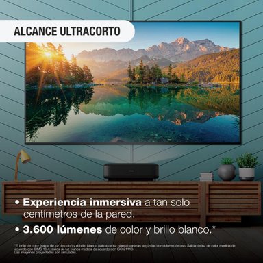 PROYECTOR EPSON 4K LS650 ANDROID TV ALCANCE CORTO - 3