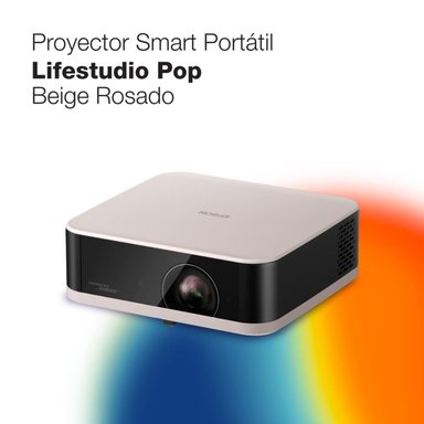 PROYECTOR EPSON LIFESTUDIO POP ROSA EF-61R - 2