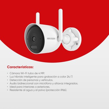 KIT EASYLINK PT GRANDE + BULLET 1 TERA ALMACENAMIENTO 4 MP HIKVISION - 3