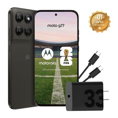 MOTOROLA G77 8GB+256GB NEGRO - 1