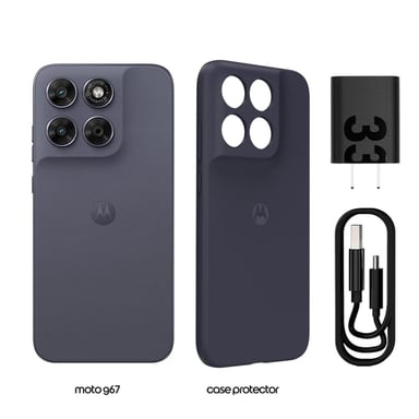 MOTOROLA G67 4GB+256GB GRIS - 3