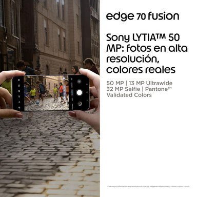 MOTOROLA EDGE 70 FUSION 8GB+256GB AZUL - 7
