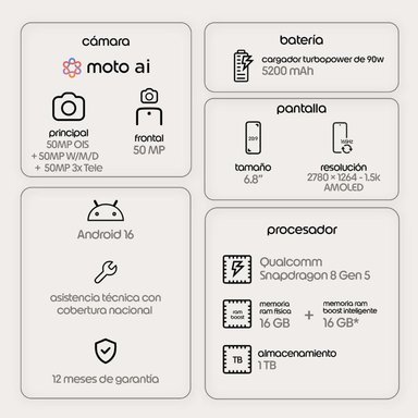 MOTOROLA SIGNATURE 16GB+1T OLIVO - 7