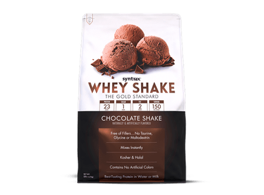 PROTEÍNA SYNTRAX WHEY SHAKE 5 LB CHOCOLATE