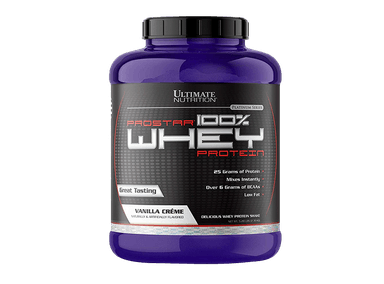 PROTEÍNA ULTIMATE NUTRITION PROSTAR WHEY 5 LB VAINILLA