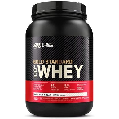 PROTEÍNA OPTIMUM NUTRITION GOLD STANDARD WHEY 1.85 LB COOKIES AND CREAM