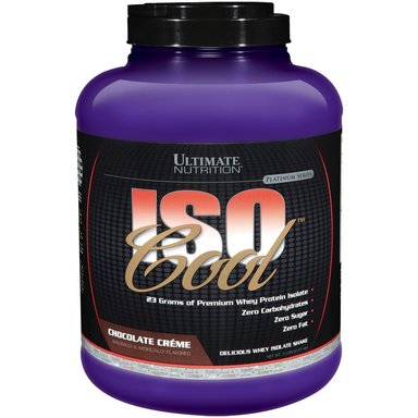 PROTEÍNA AISLADA ULTIMATE NUTRITION ISO COOL 5LB CHOCOLATE