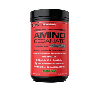 AMINOÁCIDOS MUSCLEMEDS AMINO DECANATE 384G CITRUS LIME