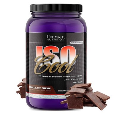 PROTEÍNA AISLADA ULTIMATE NUTRITION ISO COOL 2LB CHOCOLATE