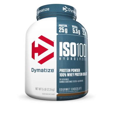 PROTEÍNA AISLADA DYMATIZE ISO 100 5LB CHOCOLATE