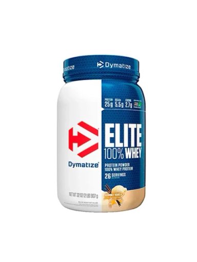 PROTEÍNA ELITE 100% WHEY 2LB - DYMATIZE - VAINILLA