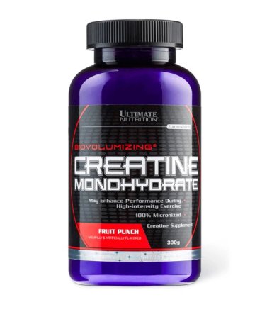 CREATINA MONOHIDRATADA FRUIT PUNCH 300G - ULTIMATE NUTRITION