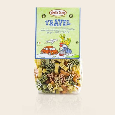 PASTA TRAVEL TRICOLOR  DALLA COSTA X 250 GR - 1