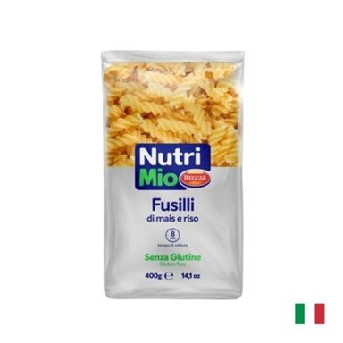 PASTA FUSILLI NUTRI MIO ( GLUTEN FREE ) REGGIA 400GR - 1