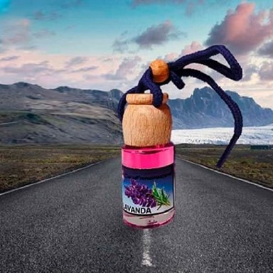 AMBIENTADOR DE AUTO CIEN FRAGANCIAS MIKAR LAVANDA 7ML