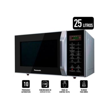 HORNO MICROONDAS PANASONIC NN-SB34HMRPK 25 LT