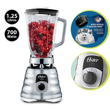 LICUADORA OSTER BLST4655 CLASICA 3 VELOCIDADES 700 WATTS