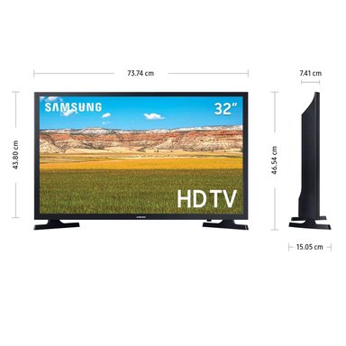 TELEVISOR SMART TV SAMSUNG HD 32" UN32T4202AG - 2