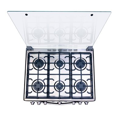 COCINA A GAS GLP INDURAMA 6 HORNILLAS PARMA ZAFIRO - ACERO INOX - 2