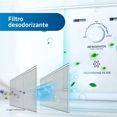 REFRIGERADORA INDURAMA RI-389I 246LT NO FROST - SILVER - 5