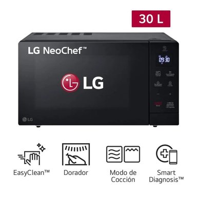 HORNO MICROONDAS LG NEOCHEF™ MH7032JAS CON GRILL DORADOR 30 LITROS