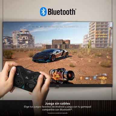 TELEVISOR SMART TV JVC 50" LT-50KM548 SMART UHD 4K GOOGLE TV BLUETOOTH - 6