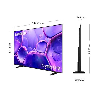 TELEVISOR SAMSUNG 65 SMART CRYSTAL UHD 4K UN65U8000FG NUEVO MODELO - 2