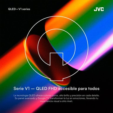TELEVISOR JVC 43' QLED FHD GOOGLE TV LT-43KM4584 SMART TV - 3