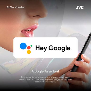 TELEVISOR JVC 43' QLED FHD GOOGLE TV LT-43KM4584 SMART TV - 4