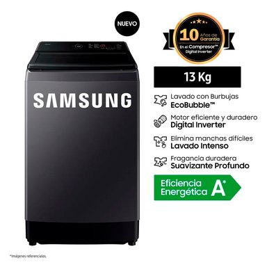 LAVADORA AUTOMÁTICA SAMSUNG CARGA SUPERIOR 13KG WA40F13E4C - 1
