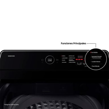 LAVADORA AUTOMÁTICA SAMSUNG CARGA SUPERIOR 13KG WA40F13E4C - 4