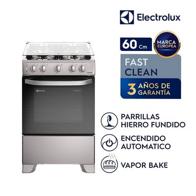 COCINA DE PIE A GAS ELECTROLUX 4 HORNILLAS FE4ISR - 1